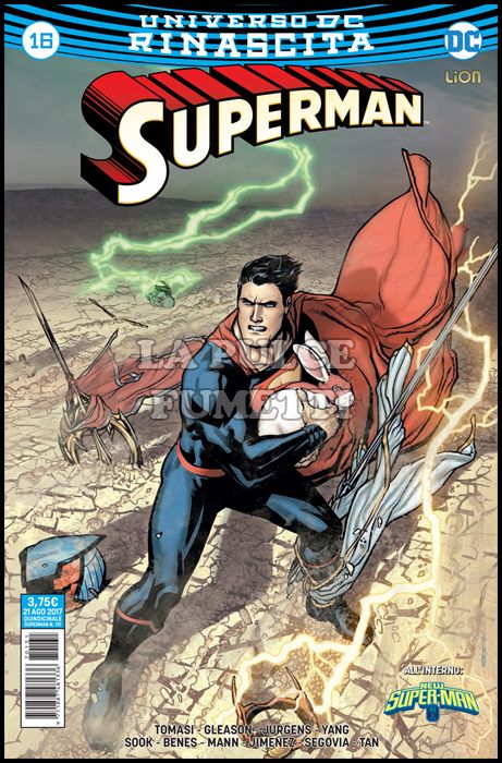 SUPERMAN #   131 - SUPERMAN 16 - RINASCITA